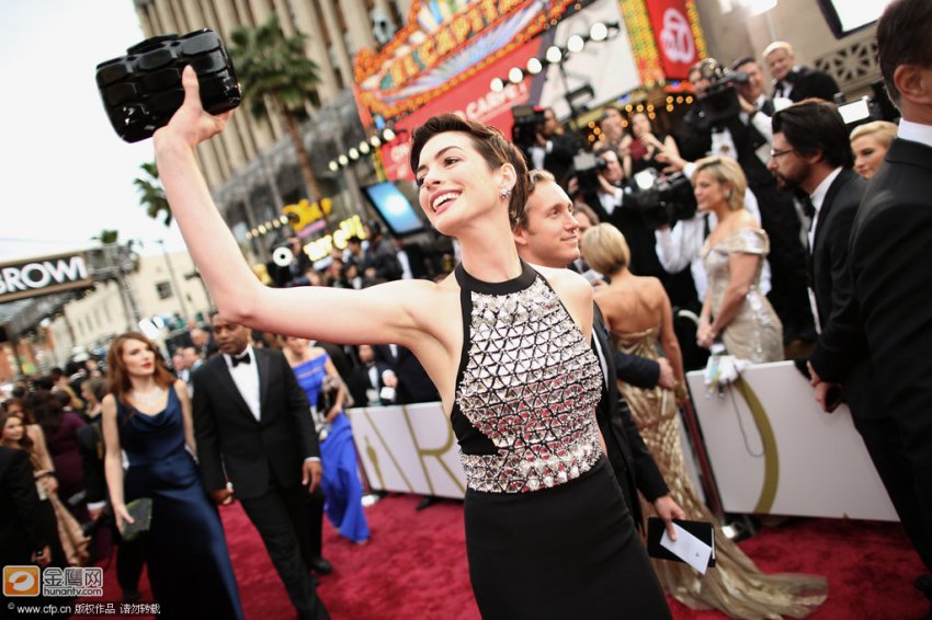 第86届奥斯卡金像奖颁奖典礼现场 大牌明星引